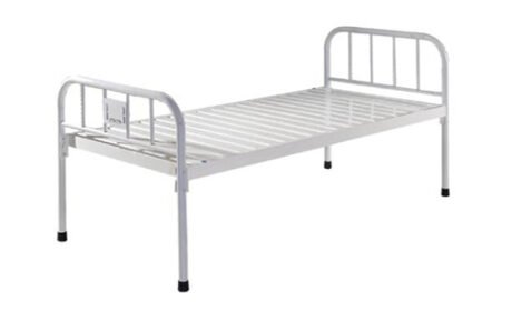 Bed Hospital Manual Universal Epoxy coated bed on rubber feet Folding sides optional