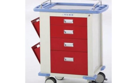 Emergency drug trolley