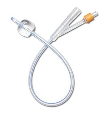 Foley Catheter 2 Way Silicone Coated Standard Paed. Fg.6 - Fg.10