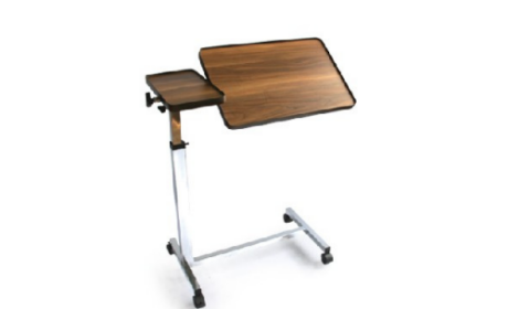 Height adjustable overbed table YU 612