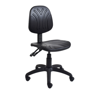 WC1SYC -WORKS CHAIR (BLACK)